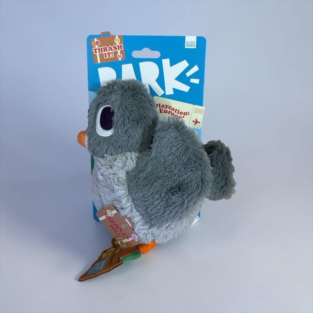 BARK BOX PIDGE POCKET BIRD SQUEAKER BUNGEE LEGS CRAZY CRINKLE
